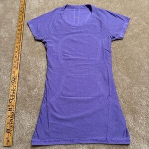 Purple Lululemon Short Sleeve Shit